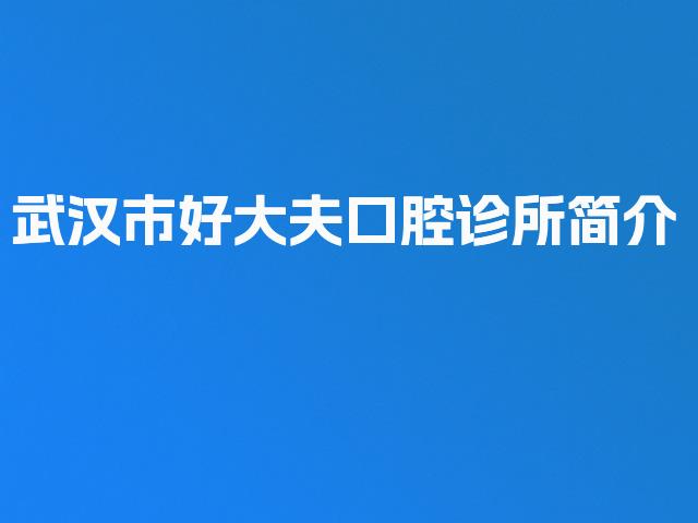 武汉市好大夫口腔诊所简介