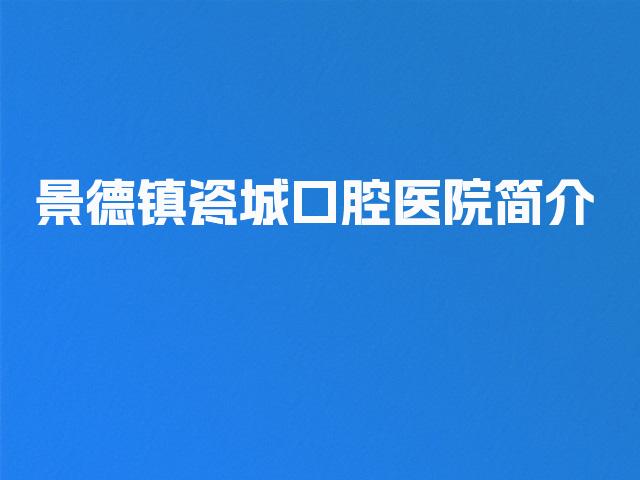 景德镇瓷城口腔医院简介