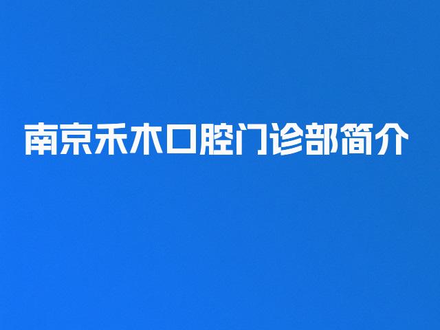 南京禾木口腔门诊部简介